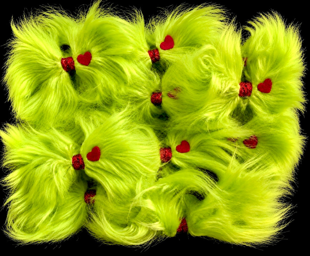 Christmas Grouch Bows