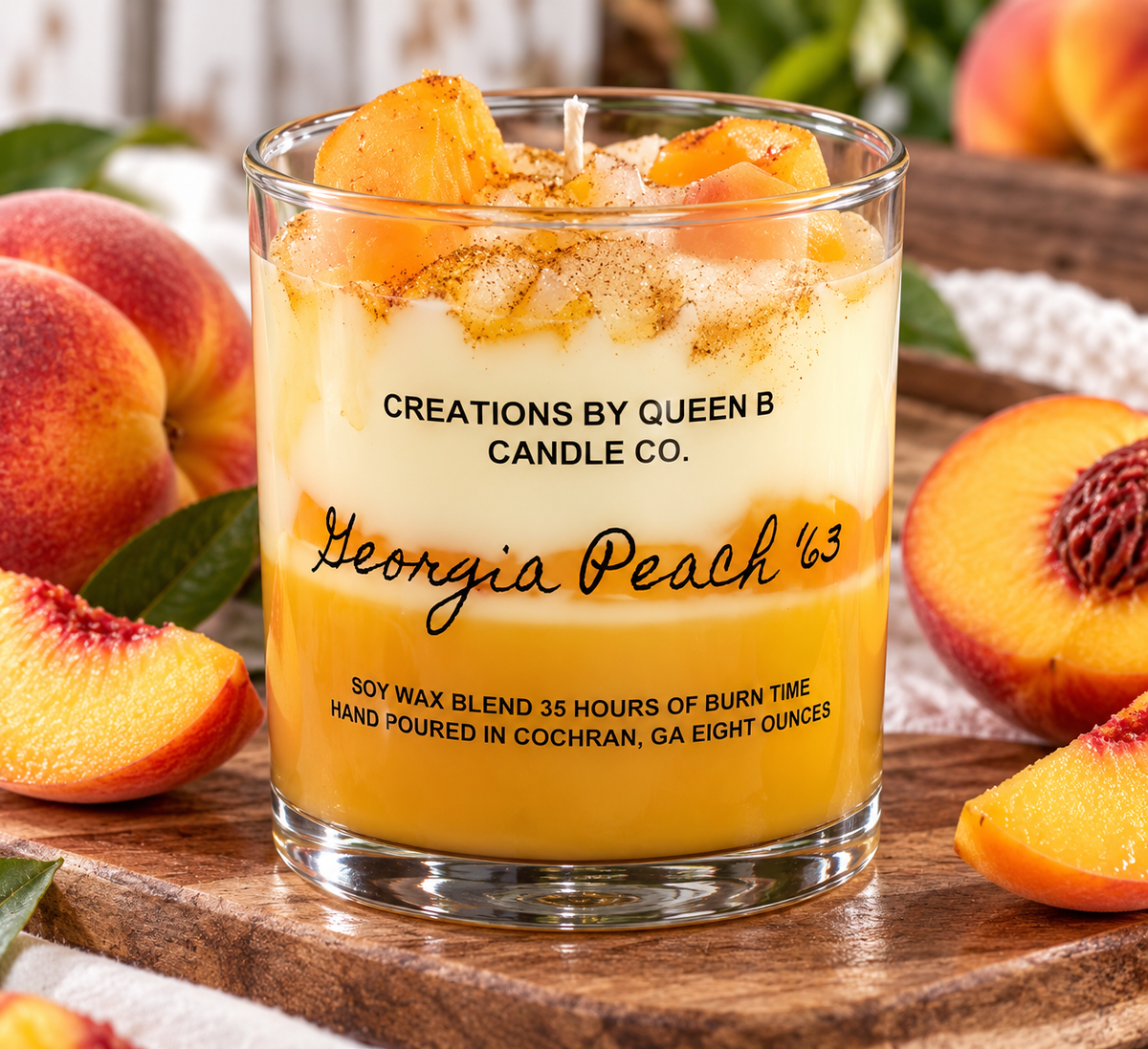 Georgia Peach ‘63 | 10 oz Scented Candle