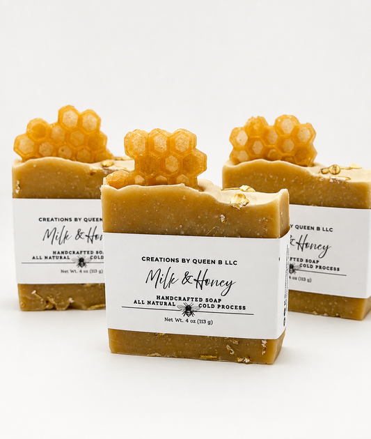 Milk and Honey Cold Process Soap